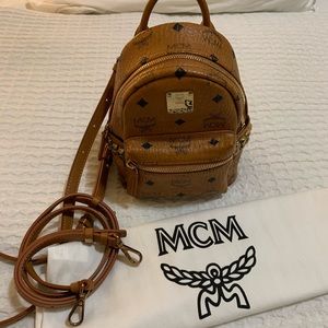 MCM mini convertible backpack